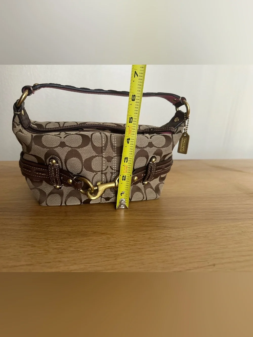 Coach authentic monogram